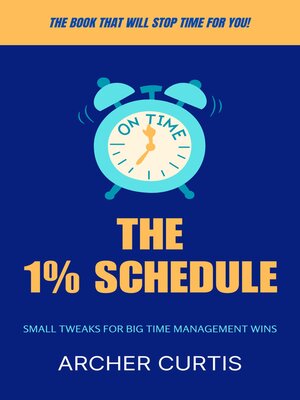cover image of The 1% Schedule